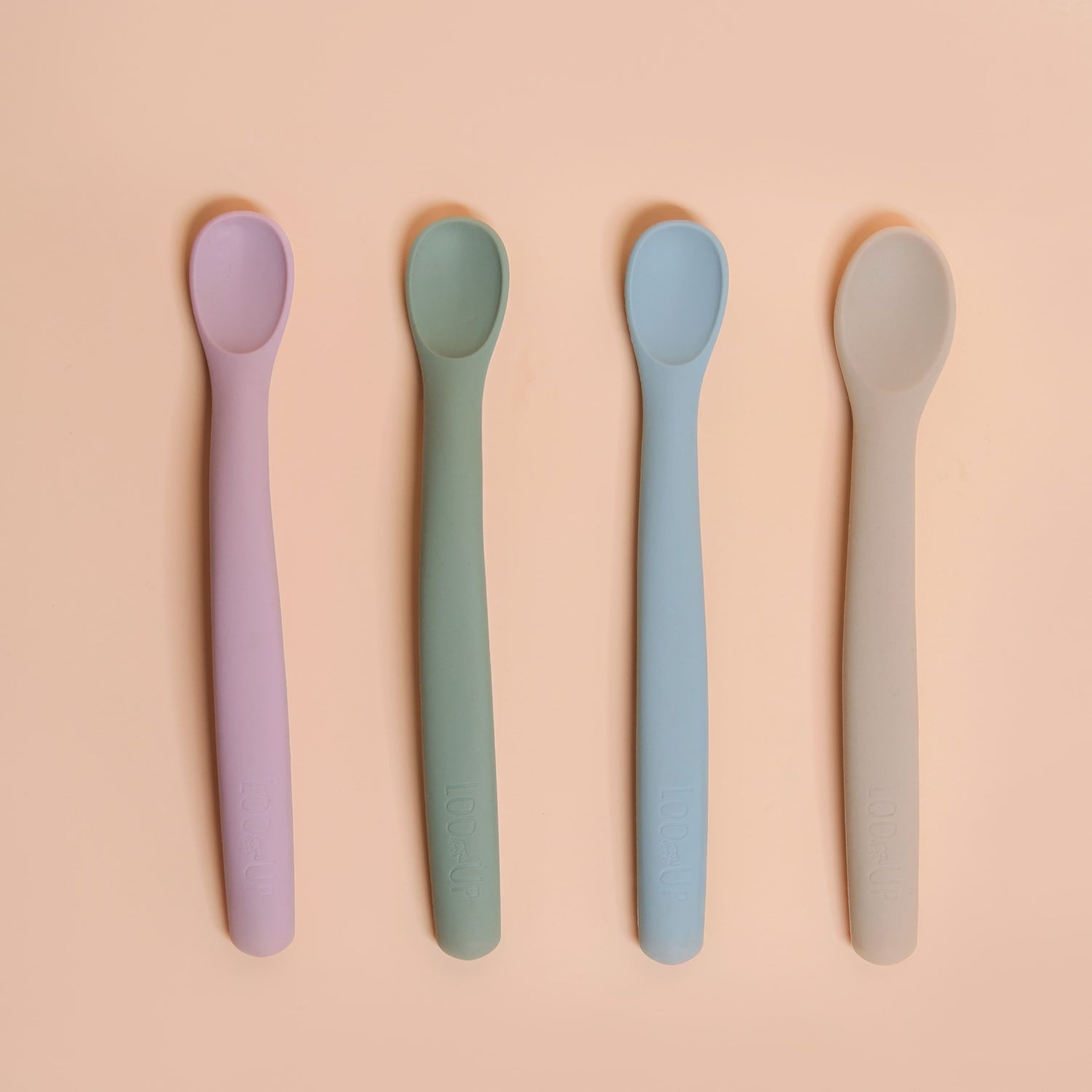 Cucchiaini in silicone.