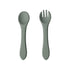 Posate per bambini full silicone Sage / Set posate per neonati. - Loo.Up